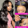 Body Wave Lace Front Wigs Human Hair 13x4 Lace Frontal Wig Pre Plucked with Baby Hair 150% Density  Wigs for Black Women