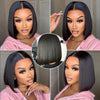 Straight Bob Wig Human Hair 13x4 Lace Front Wigs Frontal Bob Wigs human Hair 150% Density Pre Plucked Short Bob for Black Women