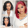 Straight Bob Wig Human Hair 13x4 Lace Front Wigs Frontal Bob Wigs human Hair 150% Density Pre Plucked Short Bob for Black Women
