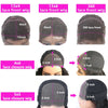 Body Wave Lace Front Wigs Human Hair 13x4 13x6 Transparent Lace Frontal Wig 180 Density Brazilian Lace Closure Wig Wholesale