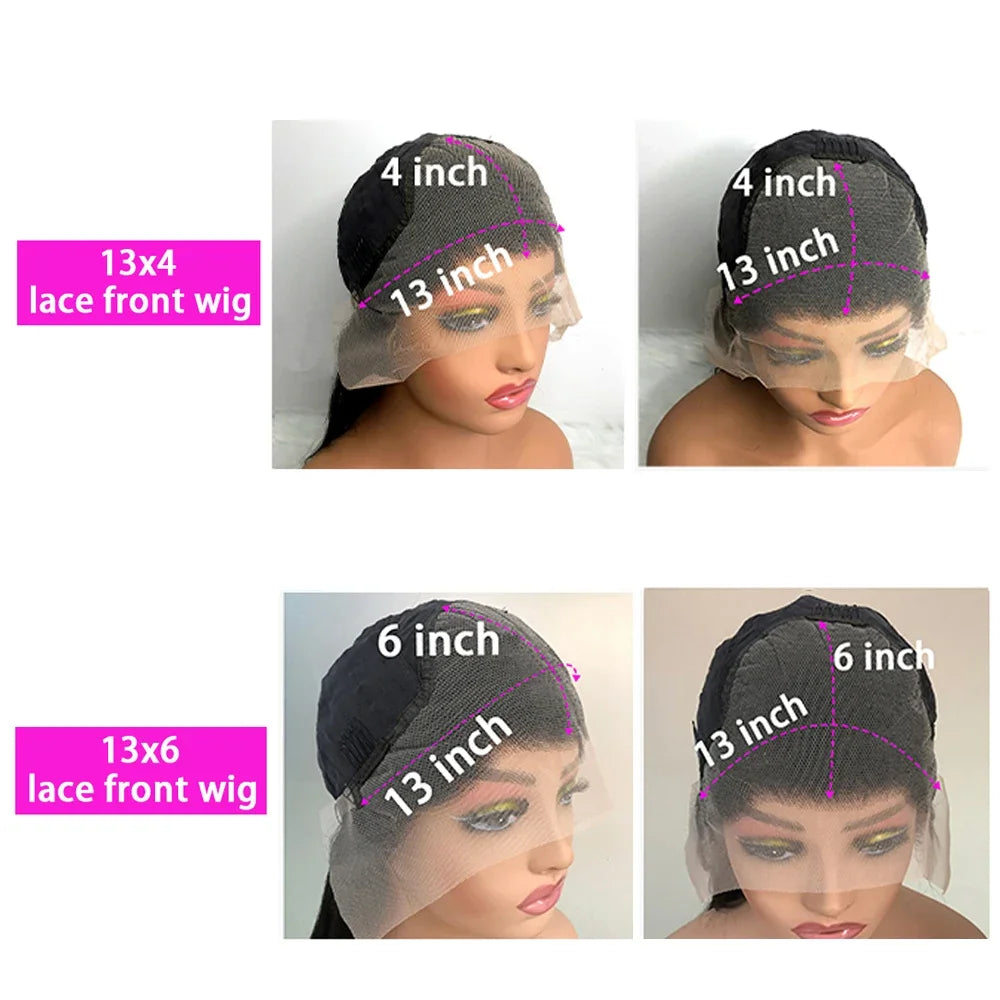 30 40 Inch Body Wave Lace Front Wig 13x4 13x6 Lace Frontal Wigs Hd Lace Frontal Brazilian Wigs Human Hair Wigs For Black Women