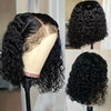Deep Wavy Bob Wig 13x4 front Lace Bob Wig Woman Lace Front Wig Human Hair Pre-pulled 10-16inch Brazilian Woman Human Hair