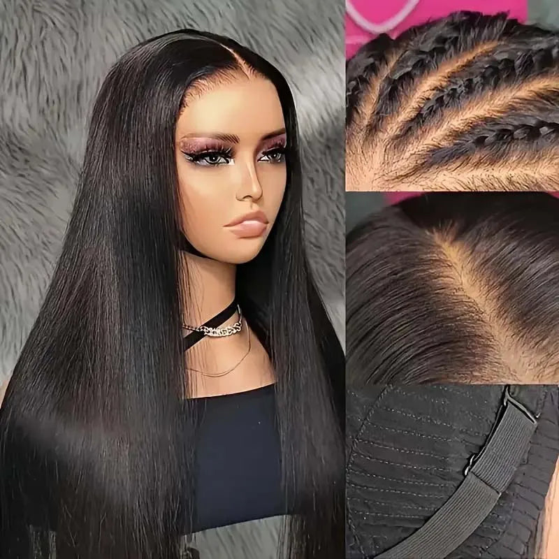 Straight Lace Front Wigs Human Hair 13x4 Hd Lace Frontal Wigs Human Hair Pre Plucked Straight Human Hair Wigs For Women With Bab