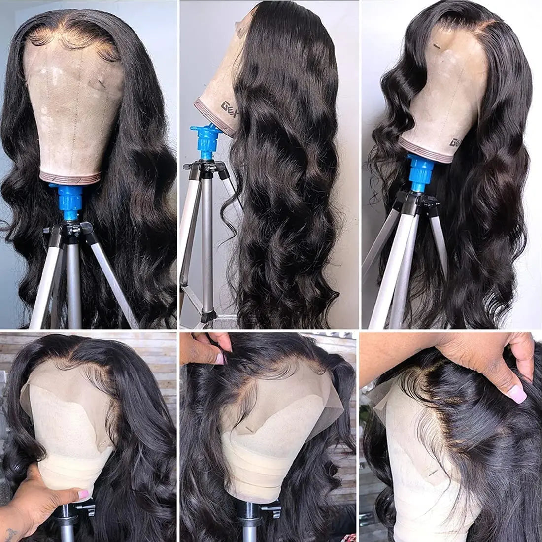 Body Wave Lace Front Wigs Human Hair 13x4 Lace Frontal Wig Pre Plucked with Baby Hair 150% Density  Wigs for Black Women
