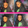 13x6 HD Transparent Deep Wave Human Hair Lace Frontal Wig 13x4 Curly Lace Front Human Hair Wigs For Black Women